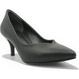 Esstii Stiletto Kadın 6 cm Topuklu Siyah Ayakkabı - (DipCamo)Charcoal-White
