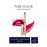Estée Lauder Işıltılı Bitişli Ruj - Pure Color Explicit Slick Shine Ruj - Renk: 915 Score to Settle