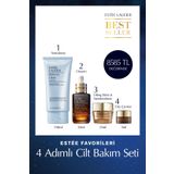 Estee Lauder 4 Adımlı Cilt Bakım Tanışma Seti - Serum 30ml, Krem 15ml, Göz Kremi 5ml, Temizleyici Köpük 150ml