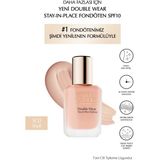 Estee Lauder Double Wear Stay-In-Place Fondöten SPF10 Canlı Mat Bitiş 30ML 1C0 Shell Uzun Süre Kalıcı Formül