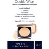 Estee Lauder Double Wear Stay-in-Place Mat Pudra Fondöten - 2C2 PALE ALMOND