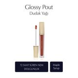 Estee Lauder Glossy Pout Dudak Yağı - Renk: Maple Syrup