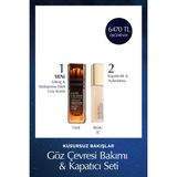 Estee Lauder Göz Çevresi Bakımı & Kapatıcı Seti - Eye Lift+Sculpt Göz Kremi + Double Wear Kapatıcı Renk: 1N - Yaşlanmaya Karşı