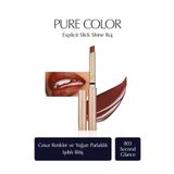 Estee Lauder Işıltılı Bitişli Ruj - Pure Color Explicit Slick Shine Ruj - Renk: 803 Second Glance