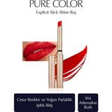 Estee Lauder Işıltılı Bitişli Ruj - Pure Color Explicit Slick Shine Ruj - Renk: 914 Adrenaline Rush - Renksiz