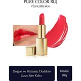 Estee Lauder Kremsi Ruj - Pure Color Creme Lipstick Kremsi, Saten Bitiş - 3.5gr - Renk: 330 Impassioned