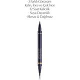 Estee Lauder Siyah Likit Eyeliner - Little Black Liner 01 Onyx - Kalın, İnce, Çok İnce