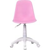 Estelia Abant Çalışma Koltuğu Tekerlekli Ofis sandalyesi Pembe/beyaz - Pembe - Beyaz