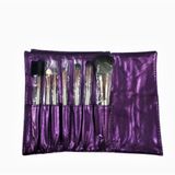 Esterella Makyaj Fırça Set 7 li Çantalı Mor