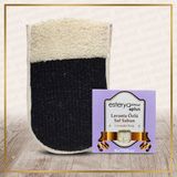 Esterya Plus Ipek Naturel Keçi Kılı Kese Çift Taraflı + Lavanta Sabunu