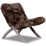 Estetik Decor Wow Cosy Taupe Kayın Ahşap Berjer - Standart