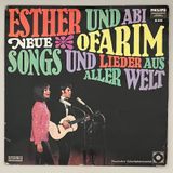 Esther Und Abi Ofarim Neue Songs Und Lieder Aus Aller Welt Lp Plak (Orjinal Dönem Alman Baskı)