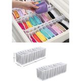 Esti 2 Adet - 11 Gözlü Çekmece Içi Akordiyon Organizer - Small 11 x 41 x 12 - Beyaz