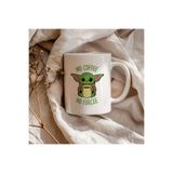 esticker Yoda Star Wars Coffee Film Konseptli Temalı Dekoratif | Hediyelik Kupa Bardak