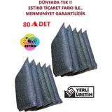 Estiko Telli Temizlik Süngeri 80 Adet Ultra Sihirli Sünger