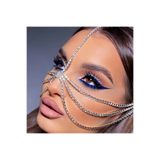 Estilo Lingerie Kristal Taşlı Su Yolu Saç Aksesuarı, Parti Aksesuarı, Gelin Aksesuarı