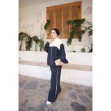 estilowear Kadın Tesettür Oversize Fermuarlı 2'li Eşofman Takım