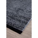 Estiva Home Gri Şönil Dokuma Kilim Halı – Hasır / Sisal Desen, Salon, Mutfak, Oturma ve Çocuk Odası Yolluk Halısı - 100 x 450 cm