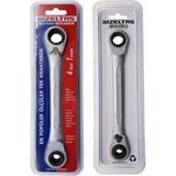 EstoreBox 0335020010 Çoklu Yıldız Cırcır Anahtar 10X13X17X19 mm - 0- Koyu Mavi