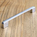 EstoreBox 10 Adet Arel Kulp Mobilya Mutfak Dolabı Çekmece Dolap Kulpları Kapak Kulpu Kulbu Krom Renk 128 mm M