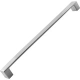 EstoreBox 10 Adet Bihter Düz Mobilya Mutfak Dolabı Çekmece Dolap Kapak Kulpu Kulpları Kulbu Krom 224 mm Metal