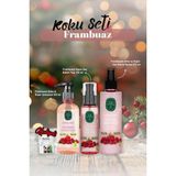 EstoreBox 100 ml Bakım Yağı Şampuan, Saç Bakım Spreyi 210 ml Frambuaz Rosie Hediye
