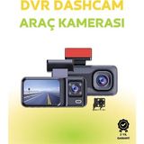 EstoreBox 1080P Ön, 720P Arka ve Iç Kamera ile %100 Kapsama – Gece Görüşlü Araç Kamerası - Adaçayı Yeşili