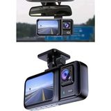 EstoreBox 1080P Sürüş Kaydedici 2 Inç Araç Araba Ön Iç Arka Dvr IPS Ekran - Adaçayı Yeşili