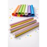 EstoreBox 30 Adet 50X70 cm Fon Kartonu 10 Renk(3 Rulo) Fon Kartonu