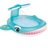 EstoreBox 57440 Balina Çocuk Havuzu 201 Cm, Su Sporları, Plaj Malzemesi, Şişme Ürün, Yüzme Aksesuarı, K