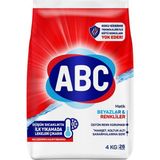 EstoreBox Abc Deterjan Matik Beyazlar & Renkliler Çamaşır Deterjanı 4 kg