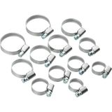 EstoreBox Aee® 10’lu Metal Hortum Kelepçesi Seti – 8-18 mm / 11-20 mm / 13-23 mm / 18-25 mm / 14-27 mm | Ayar