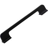 EstoreBox Afra Metal Mat Siyah Kulp 160 mm 16 cm Mobilya Çekmece Mutfak Dolabı Dolap Kapak Kulplar Kulb Kulpu