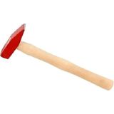 EstoreBox Ağaç Saplı Çekiç Ahşap Sap Çekiç Kırmızı 200 Gram