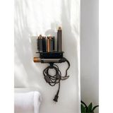 EstoreBox Airwrap Düzenleyici Stand, Saç Şekillendirici Organizer Standı, Duvara Monte, QWN3QNWQE