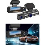 EstoreBox Araç Içi Full Hd Kamera Ön ve Arka Kameralı Ekranlı Araç Kamerası - Adaçayı Yeşili