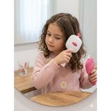 EstoreBox Bebek Çocuk Saç Açıcı Tarak, Silikon Uçlu, Saça Zarar Vermeyen, Tüm Saç Türleri Için, Plastik, 1 Ad