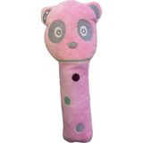 EstoreBox Bebekler Için Pembe Peluş Panda Vikvik Oyuncak
