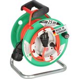 EstoreBox Brennenstuhl Garant G IP44 Bahçe Kablo Makarası (23 + 2 M Kablo ile Çim Biçme Makinesi Için Kablo M