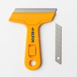 EstoreBox Cam Kazıma Bıçağı, Plastik, Çelik Uçlu, Ergonomik Sap, Etiket Boya Kalıntısı Temizleyici,
