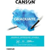 EstoreBox Canson Graduate Sulu Boya Kağıdı Bloğu, Din A4, 20 Yaprak, 250 G/m²