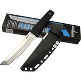 EstoreBox Cold Steel Aus 8A Kobun Tanto / Bıçağı 25CM - Kılıflı, Kutulu, Siyah Plastik Sap