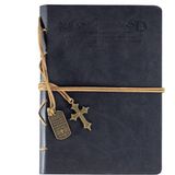 EstoreBox Divinity Boutique Günlük, Man Of God Siyah Haç Kolye Ucu (22880)
