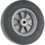 EstoreBox Düz Korumalı Yedek Tekerlek - 25 cm - 136 Kg. Yük Kapasitesi - El Arabalarında, Vagonlarda, Sepetle