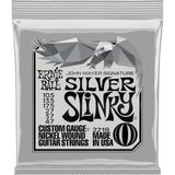 EstoreBox Ernie Ball John Mayer Silver Slinky Nickel Wound Elektro Gitar Telleri 10,5-47 Ölçü