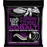 EstoreBox Ernie Ball Power Slinky Kobalt 7 Telli Elektro Gitar Telleri, Ölçü 11-58