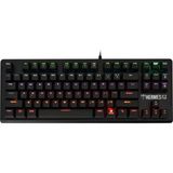 EstoreBox Gamdias Hermes-E2, USB Kablolu, Ingilizce, Rainbow Backlight, Blue Mekanik Switch, Gaming Klavye