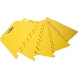 EstoreBox Genel Sarı Doku Tarağı 5'li Set Sarı Tek Ebat