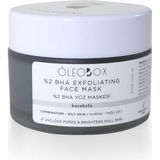 EstoreBox Gözenek Karşıtı Anti-Akne Fiddy Maskesi - Karabela - %2 Bha + Aktif Kömür - 30 ml / 50 G