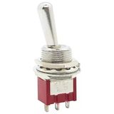 EstoreBox IC-148E On-On Ø12MM Toggle MTS-102L - 0 - Siyah - 1 Adet